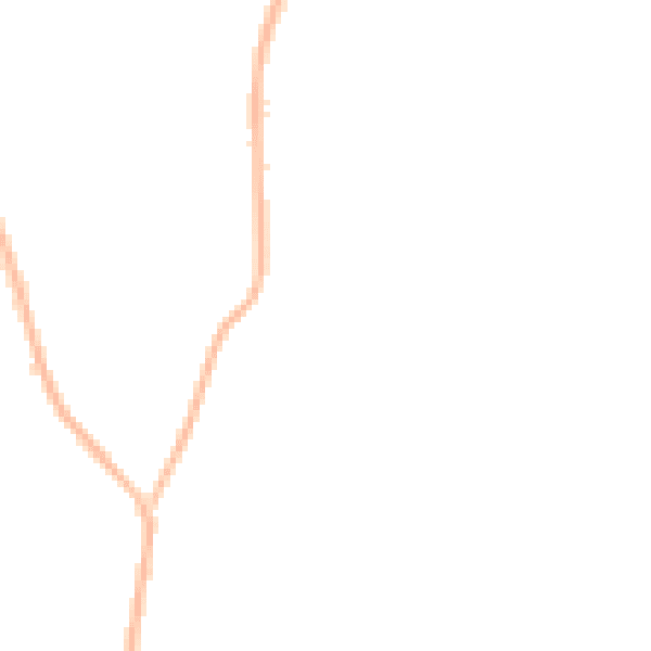 Night-time road noise heatmap for KT24 5DF