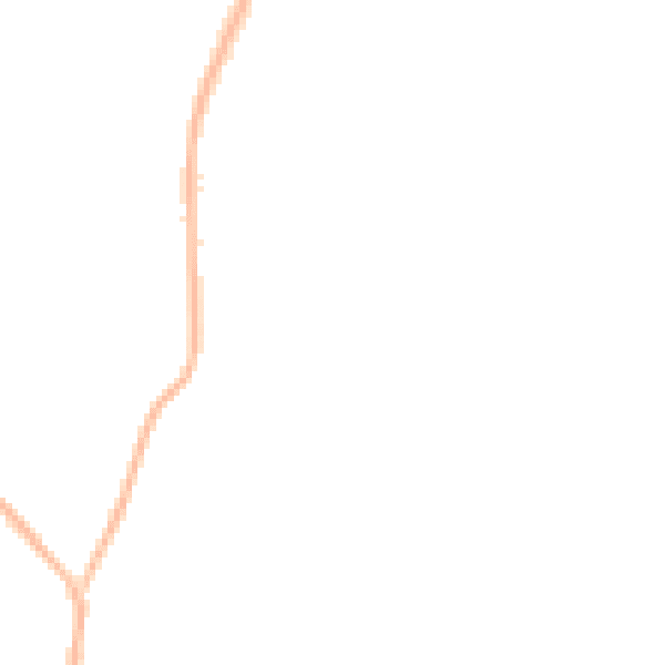 Night-time road noise heatmap for KT24 5DL