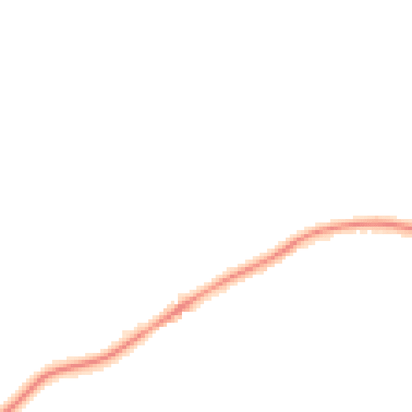 Night-time road noise heatmap for KT24 5GA