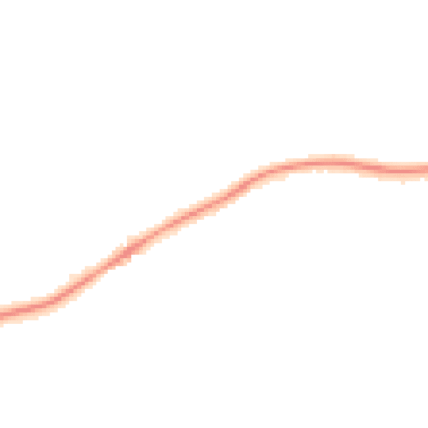 Night-time road noise heatmap for KT24 5NN