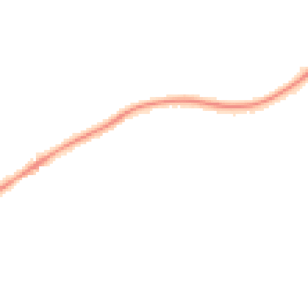 Night-time road noise heatmap for KT24 5NS