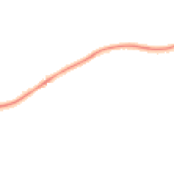 Night-time road noise heatmap for KT24 5NY