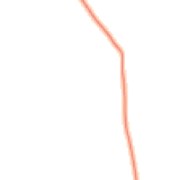 Daytime road noise heatmap for KT24 6JT