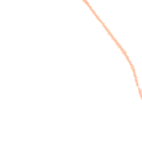 Night-time road noise heatmap for KT24 6LP