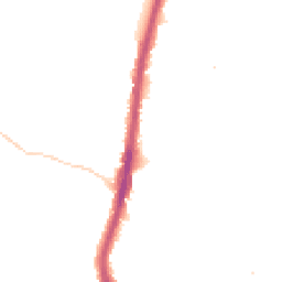 Night-time road noise heatmap for KT9 1AE