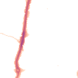 Night-time road noise heatmap for KT9 1AS