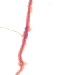 Night-time road noise heatmap for KT9 1AT