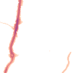 Night-time road noise heatmap for KT9 1AU