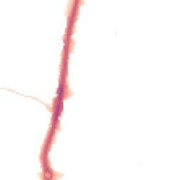 Night-time road noise heatmap for KT9 1AW