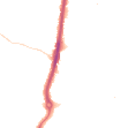 Night-time road noise heatmap for KT9 1BA
