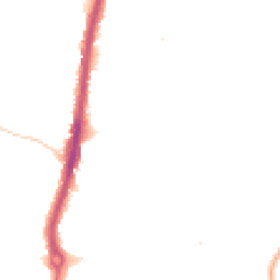 Night-time road noise heatmap for KT9 1BP