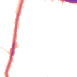 Night-time road noise heatmap for KT9 1BT