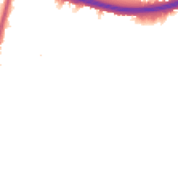 Night-time road noise heatmap for KT9 1DE