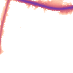 Night-time road noise heatmap for KT9 1DF