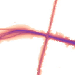 Night-time road noise heatmap for KT9 1DP