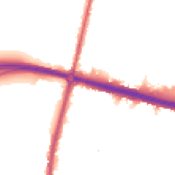 Night-time road noise heatmap for KT9 1DX