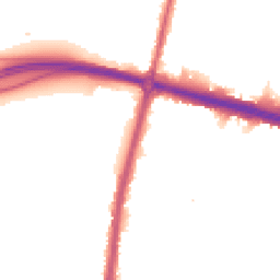 Night-time road noise heatmap for KT9 1EE