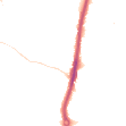 Night-time road noise heatmap for KT9 1NG