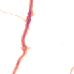 Night-time road noise heatmap for KT9 1QY