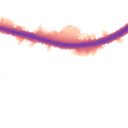 Night-time road noise heatmap for KT9 1RL