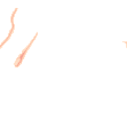 Night-time road noise heatmap for KT9 2BZ