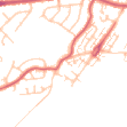 Daytime road noise heatmap for KT9 2DR