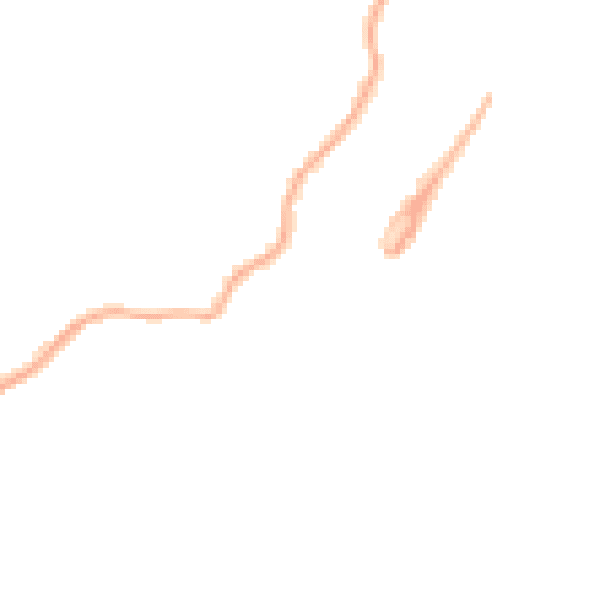 Night-time road noise heatmap for KT9 2DX