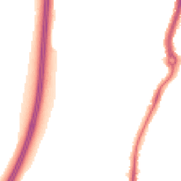 Night-time road noise heatmap for KT9 2GU