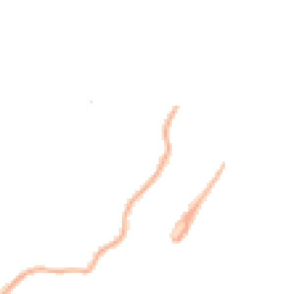 Night-time road noise heatmap for KT9 2HA