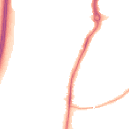 Night-time road noise heatmap for KT9 2HL