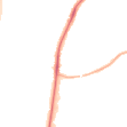 Night-time road noise heatmap for KT9 2HT