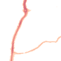 Night-time road noise heatmap for KT9 2JD