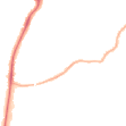 Night-time road noise heatmap for KT9 2JY
