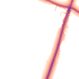Daytime road noise heatmap for KT9 2NL