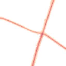 Night-time road noise heatmap for KT9 2NS