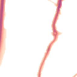 Night-time road noise heatmap for KT9 2PR