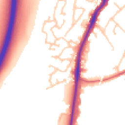 Daytime road noise heatmap for KT9 2SL