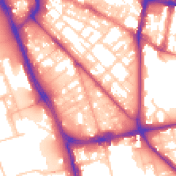 Daytime road noise heatmap for L1 0AT
