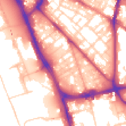 Daytime road noise heatmap for L1 0AY