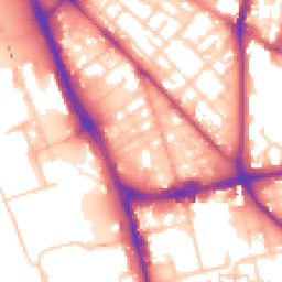 Daytime road noise heatmap for L1 0AZ