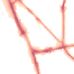Night-time road noise heatmap for L1 0AZ