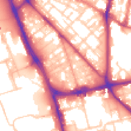 Daytime road noise heatmap for L1 0DF
