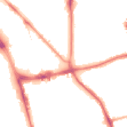 Night-time road noise heatmap for L1 0DW