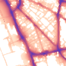 Daytime road noise heatmap for L1 0DX
