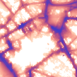 Daytime road noise heatmap for L1 1EE