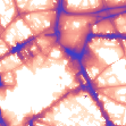 Daytime road noise heatmap for L1 1EP