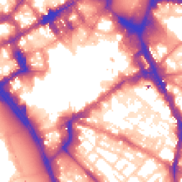 Daytime road noise heatmap for L1 3BX