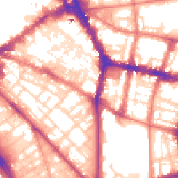 Daytime road noise heatmap for L1 4JS