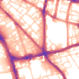 Daytime road noise heatmap for L1 5AB