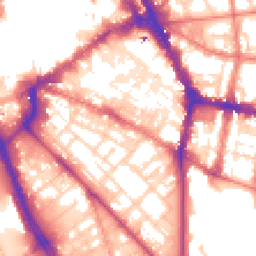 Daytime road noise heatmap for L1 5AG